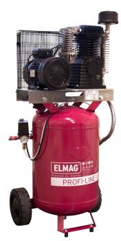 ELMAG PL-V 600/10/100D mobile with filter regulator Compressor PROFI-LINE